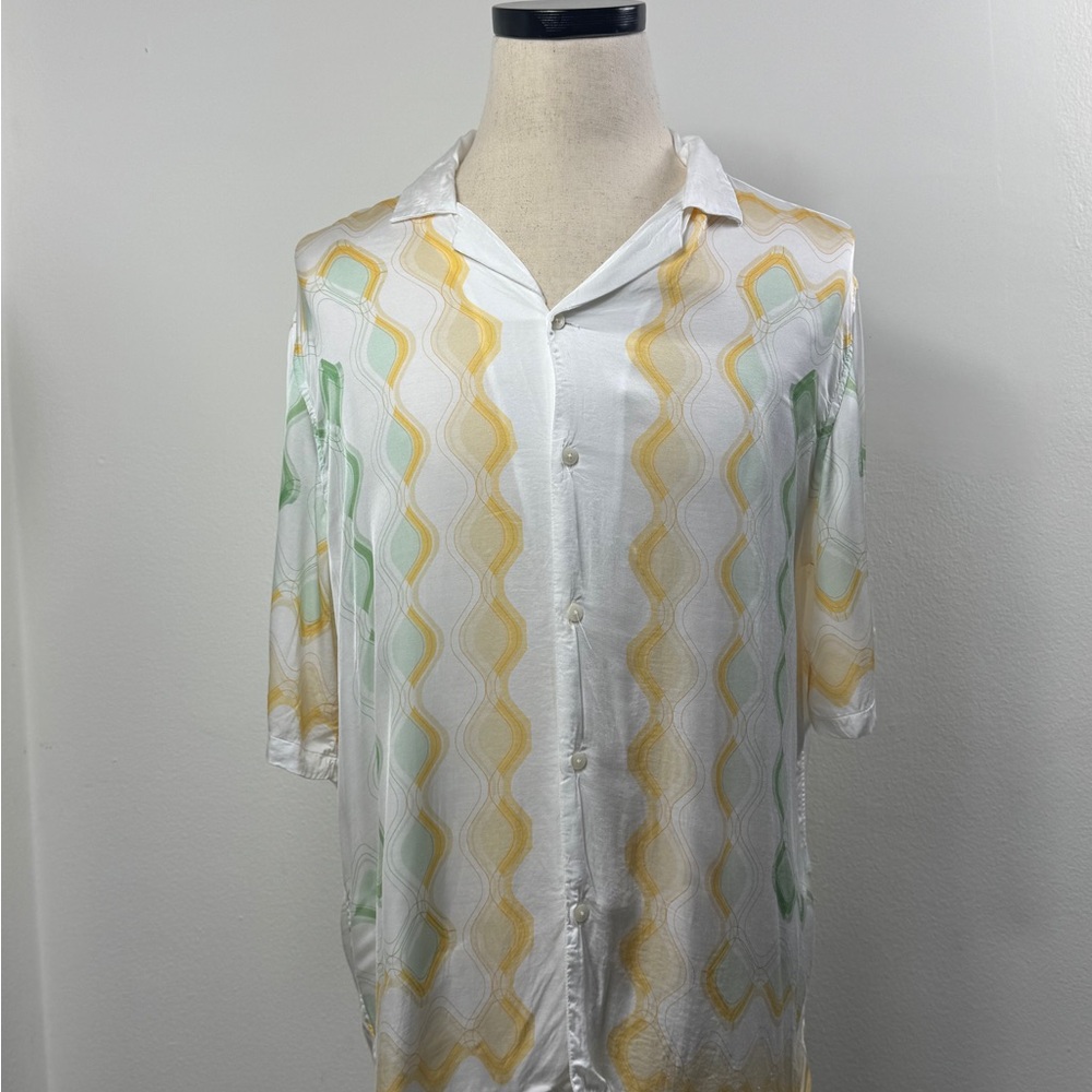 Zara x The Standard Hotel Casual Button Down Shirt | Men’s Large